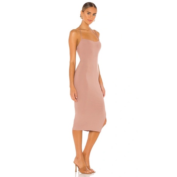 Privacy Please Mona Midi Dress in Mocha - Picture 7 of 10